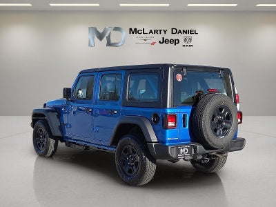 2026 Jeep Wrangler WRANGLER 4-DOOR SPORT