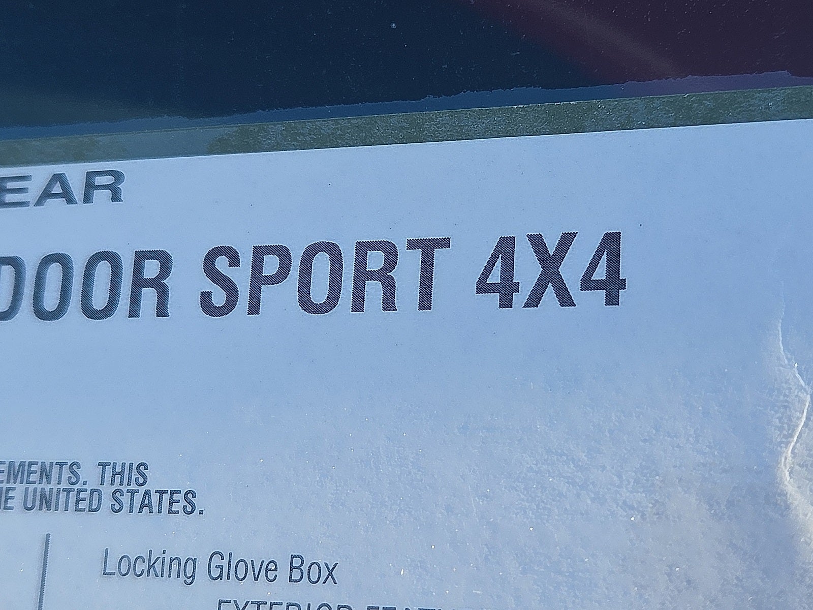 2026 Jeep Wrangler WRANGLER 4-DOOR SPORT