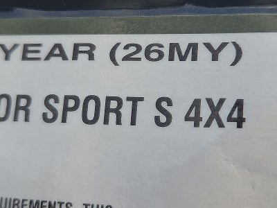 2026 Jeep Wrangler WRANGLER 4-DOOR SPORT S