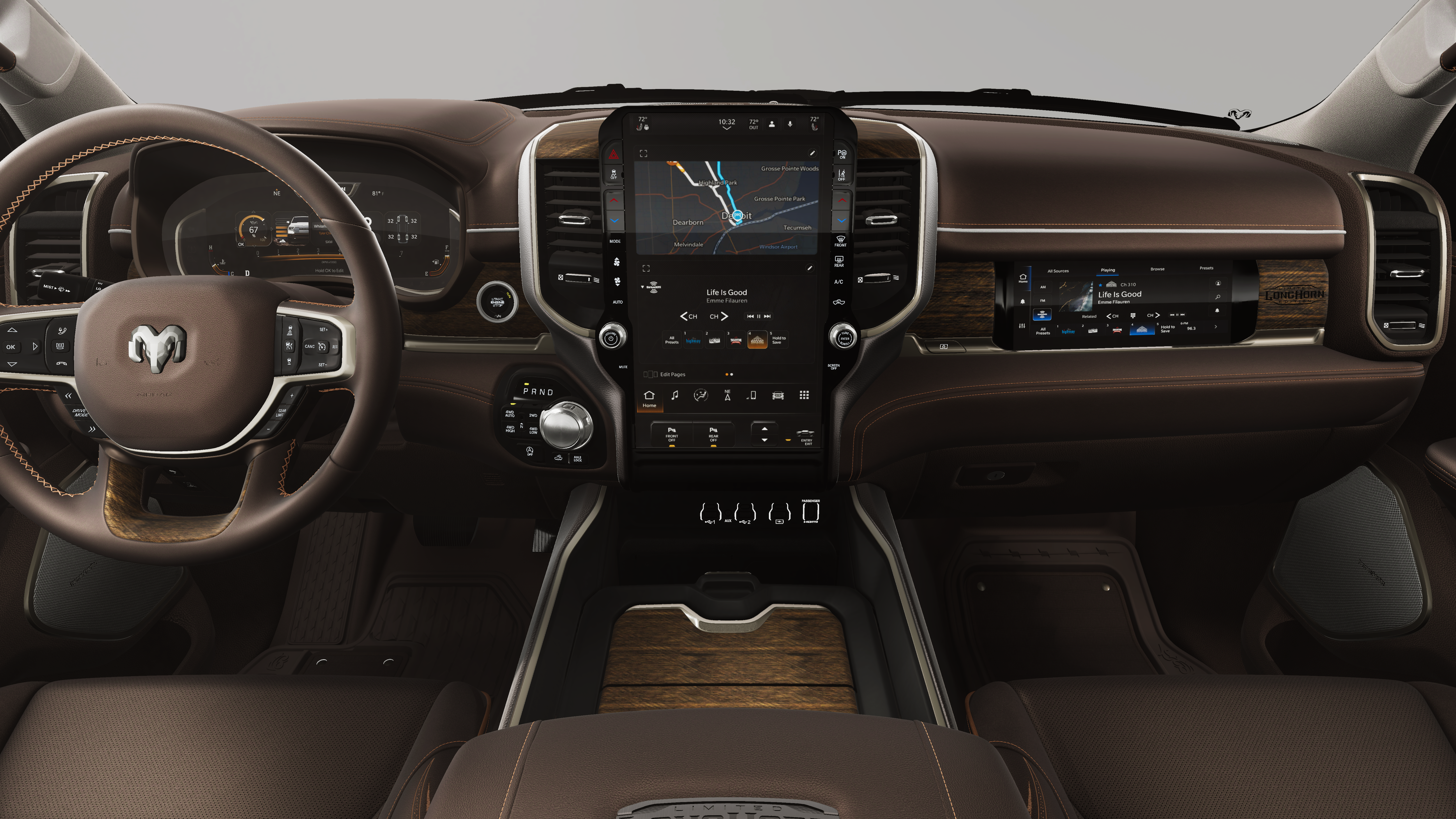 2026 RAM Ram 1500 RAM 1500 LIMITED LONGHORN CREW CAB 4X4 5'7' BOX