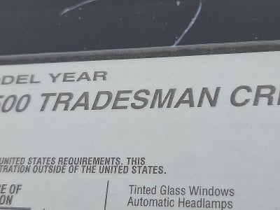 2026 RAM Ram 3500 RAM 3500 TRADESMAN CREW CAB 4X4 6'4' BOX