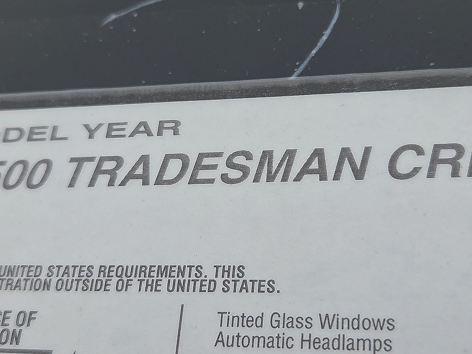 2026 RAM Ram 3500 RAM 3500 TRADESMAN CREW CAB 4X4 6'4' BOX