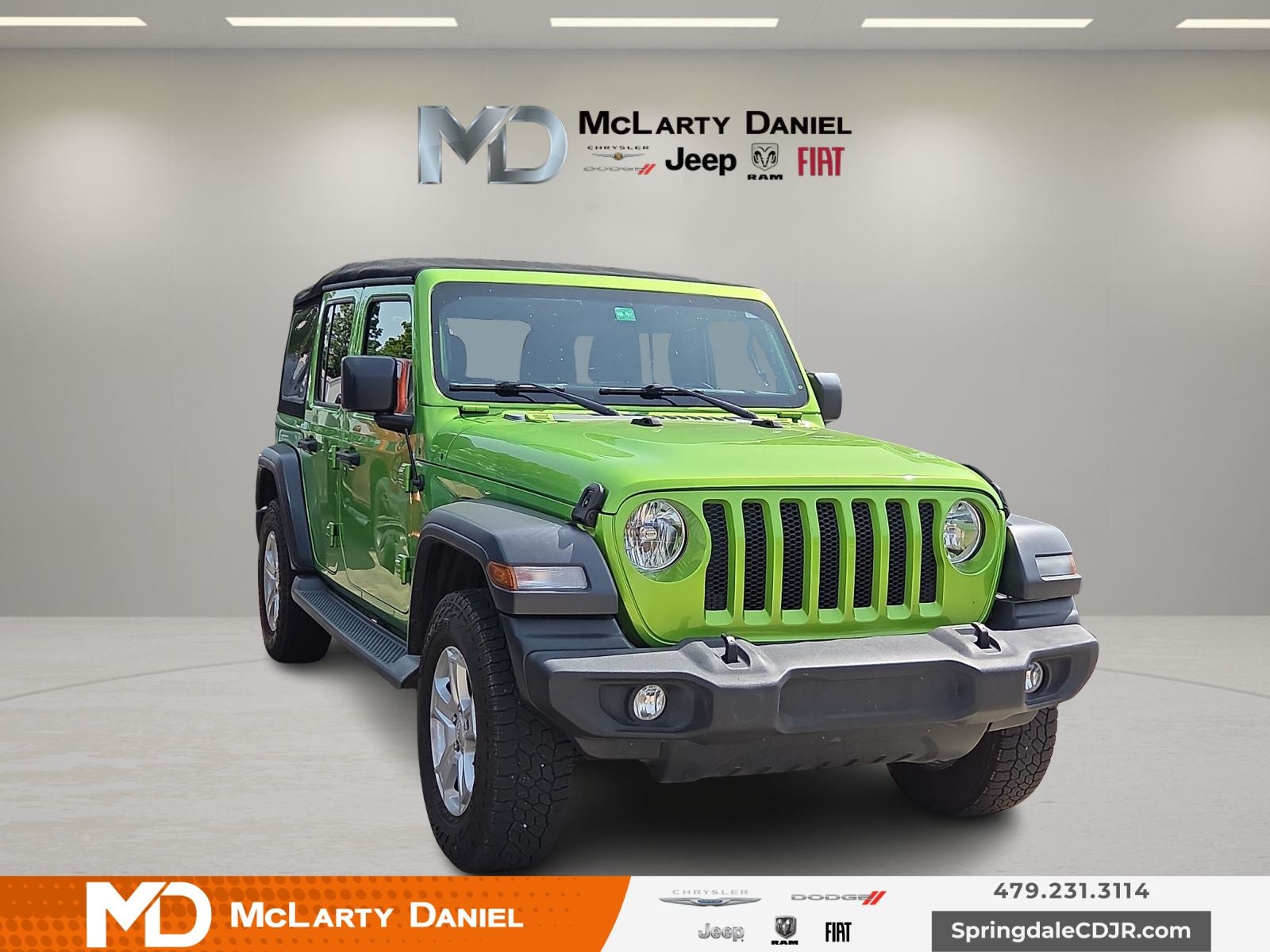2018 Jeep Wrangler Unlimited Sport S