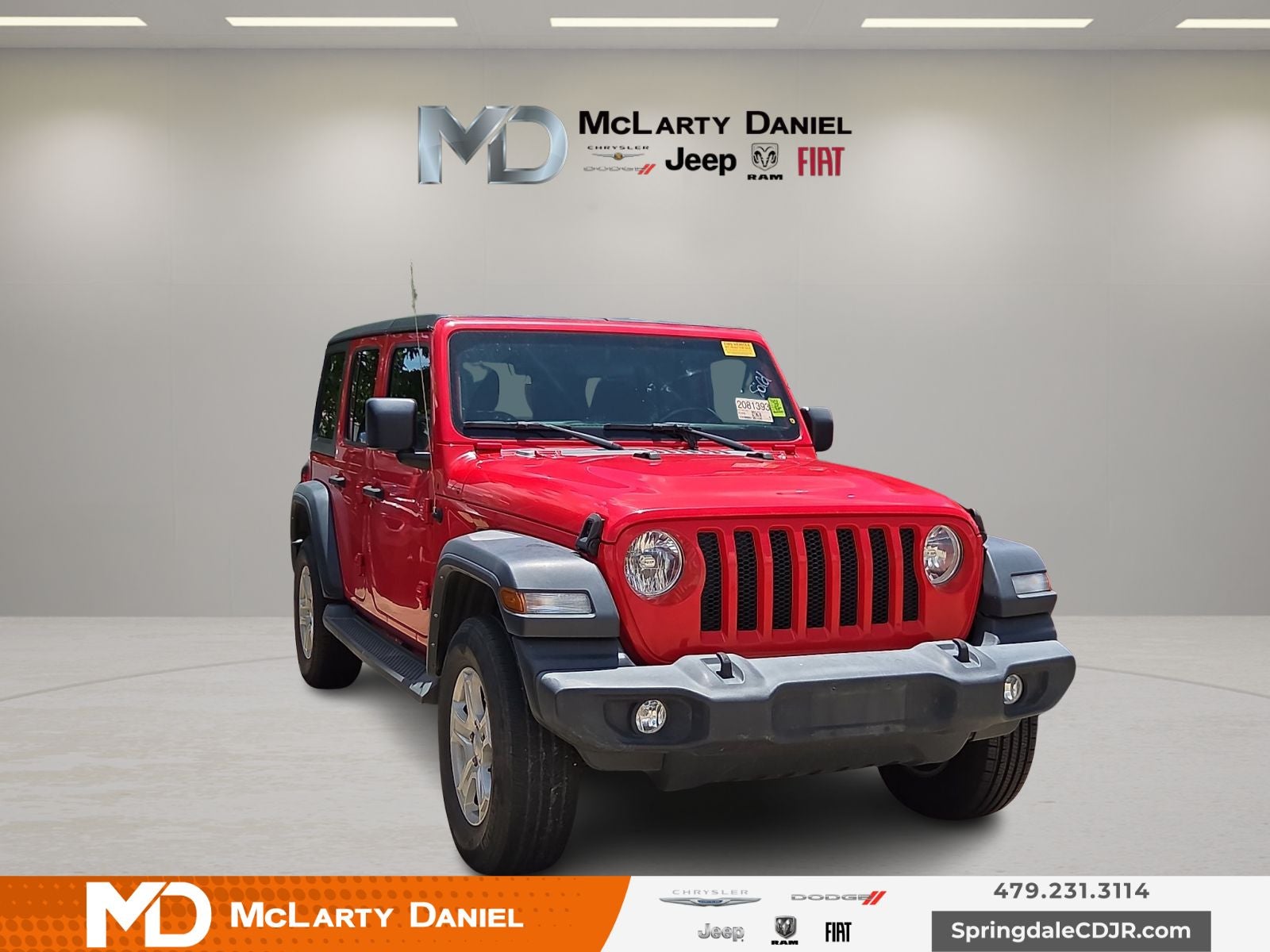 2023 Jeep Wrangler 4-Door Sport S 4x4
