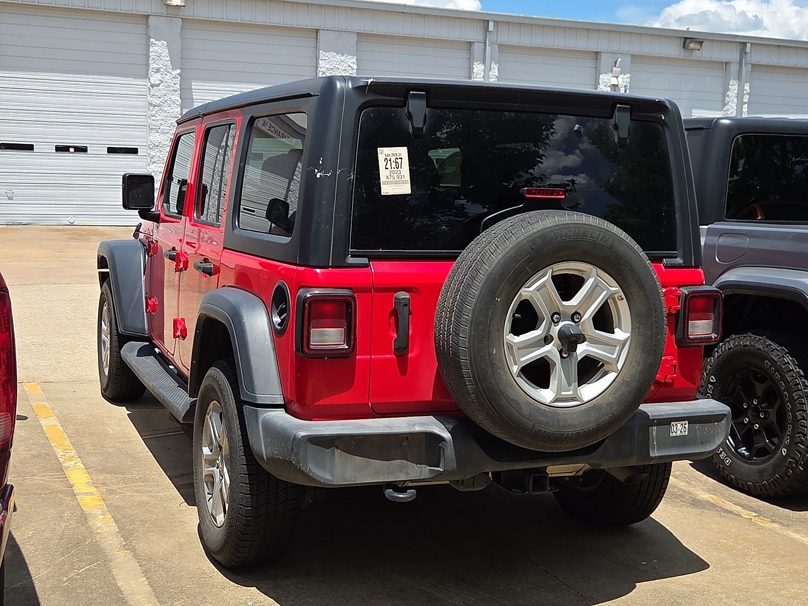 2023 Jeep Wrangler 4-Door Sport S 4x4
