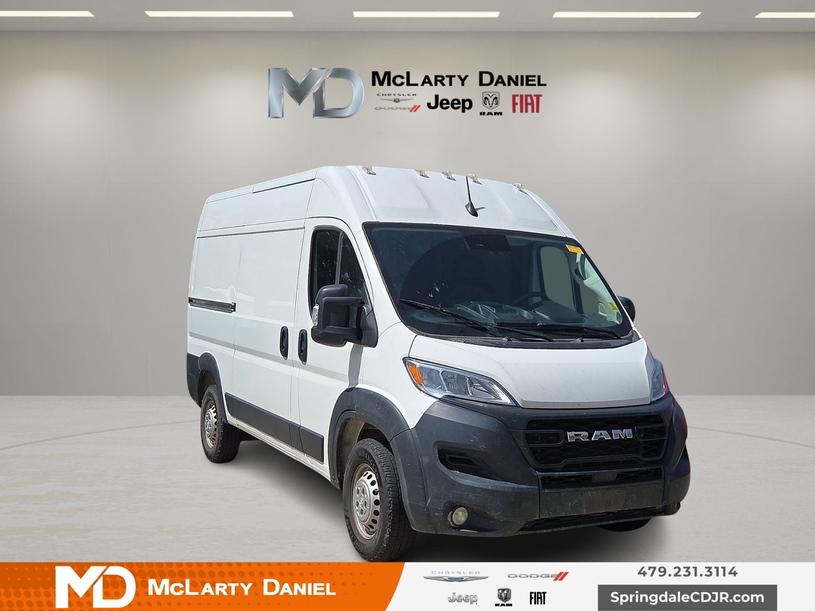 2025 RAM ProMaster 2500 Cargo Van Tradesman High Roof 136' WB w/Pass Seat