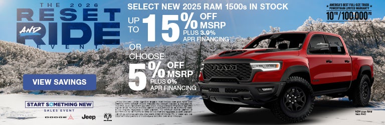 2025 Ram 1500s