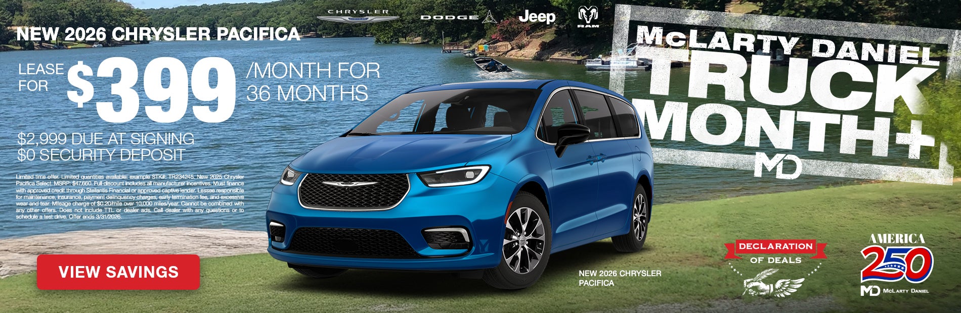 2026 Chrysler PACIFICA 