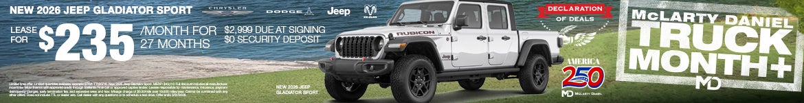 2026 Jeep GLADIATOR SPORT S