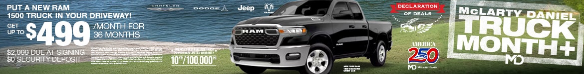 NEW RAM 1500s LEASE