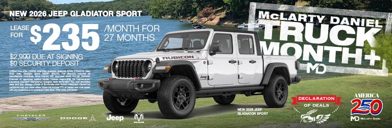 2026 Jeep GLADIATOR SPORT S