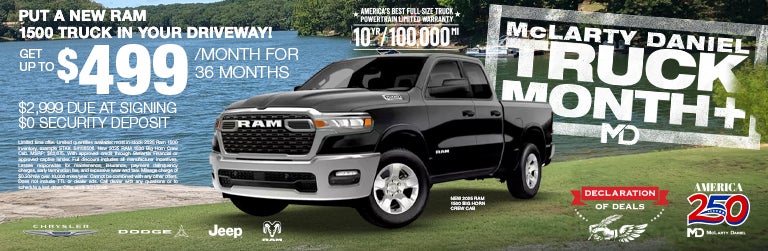 2026 RAM 1500 TRUCK DRIVEWAY