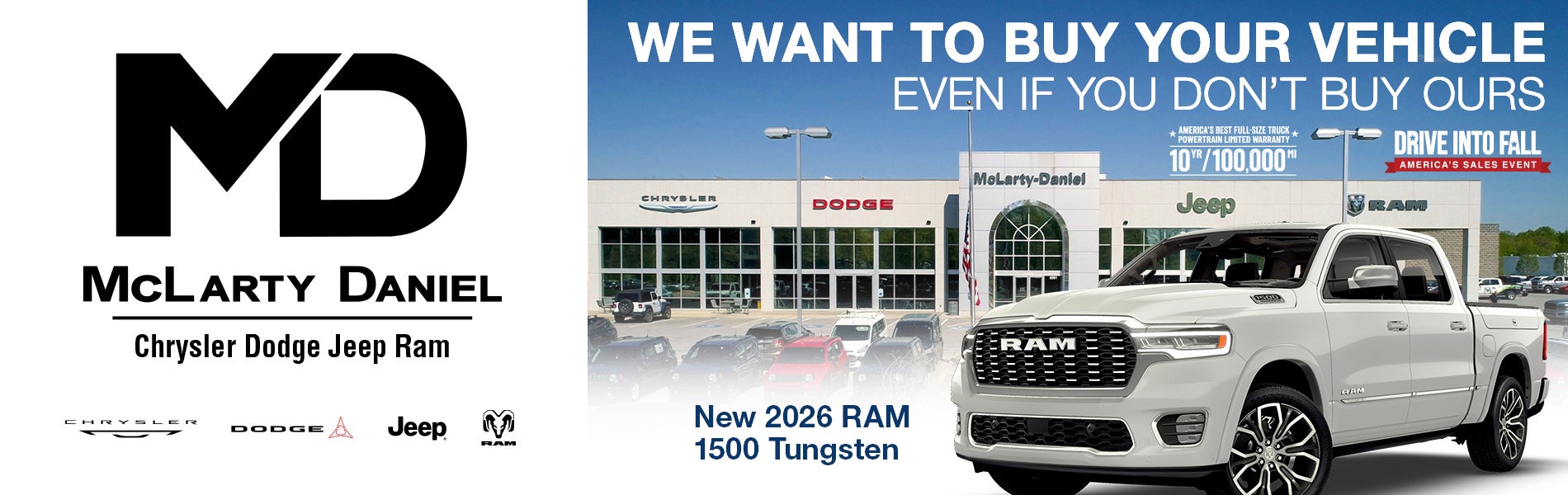 We Want To Buy Your Vehicle