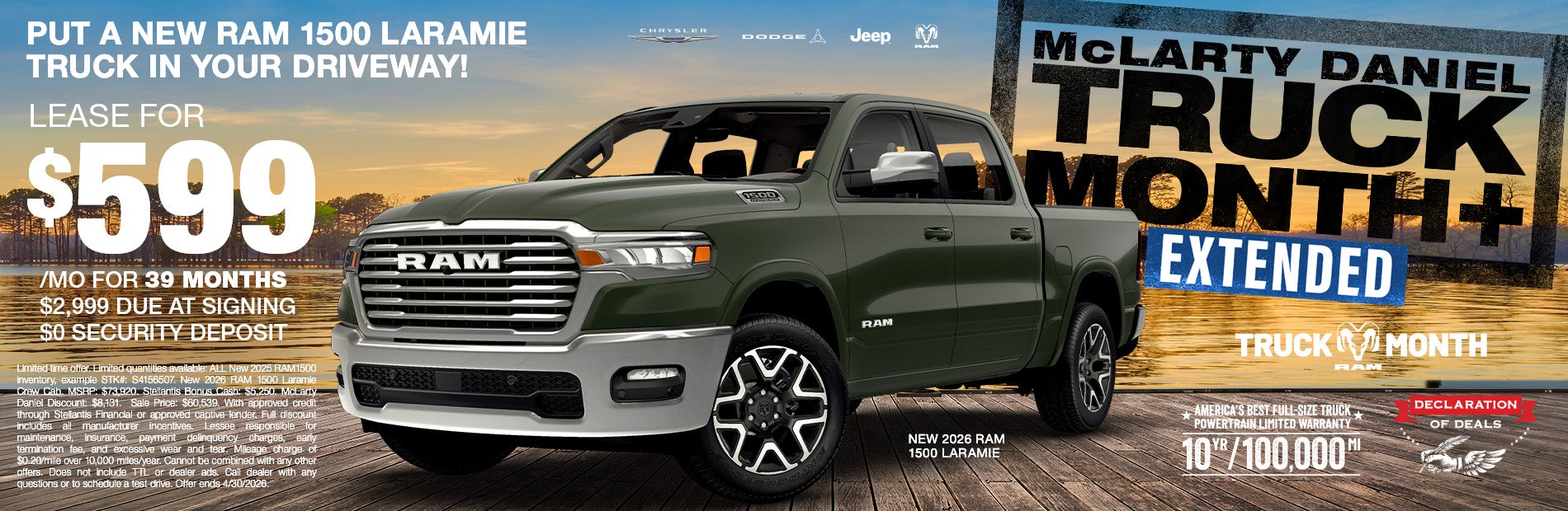 New RAM 1500 Laramie