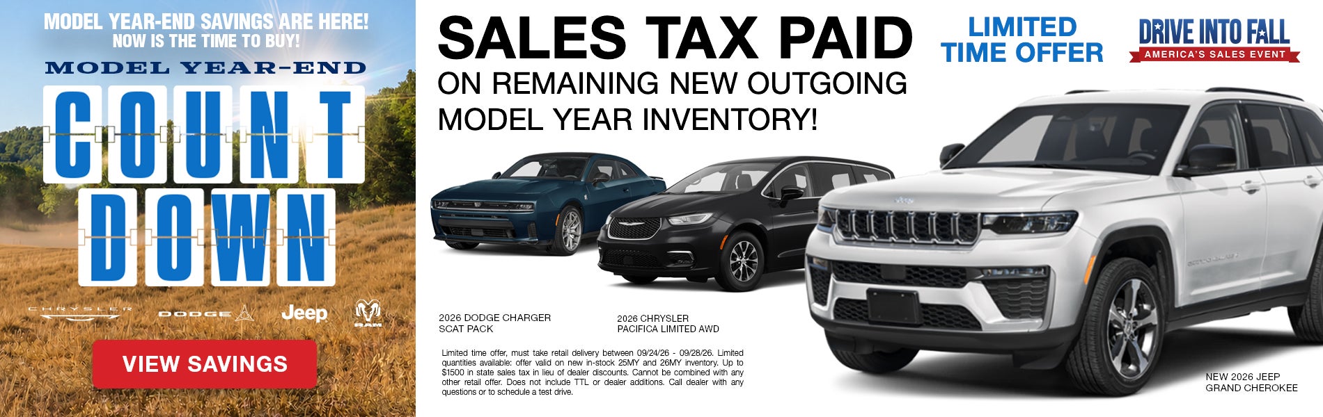 Model Year End Count Down