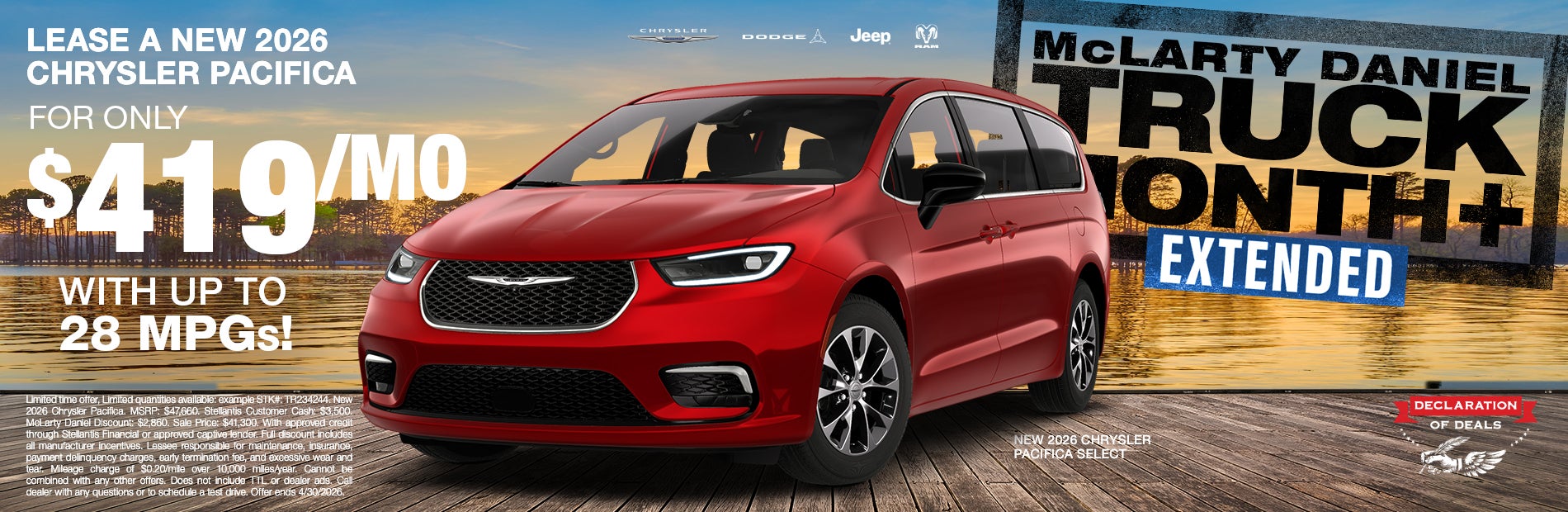 New Chrylser Pacifica