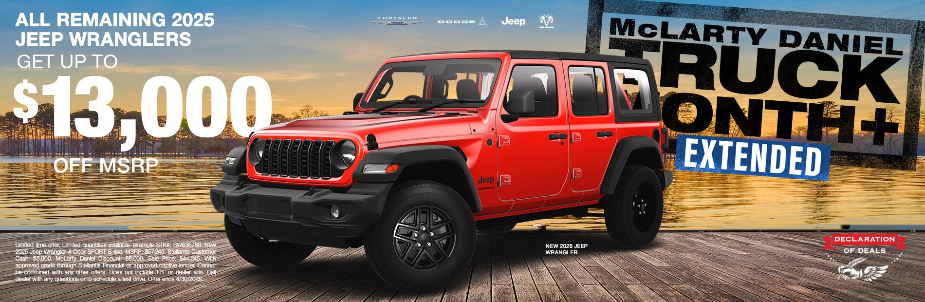 New Jeep Wrangler