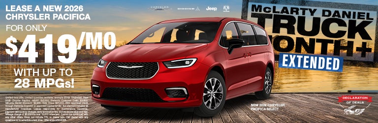 New Chrylser Pacifica