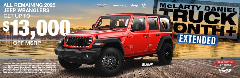 New Jeep Wrangler