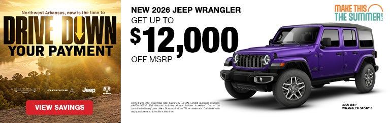 New 2026 Jeep Wrangler