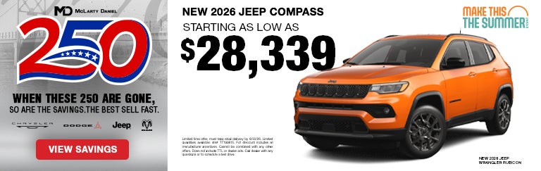 New 2026 Jeep Compass