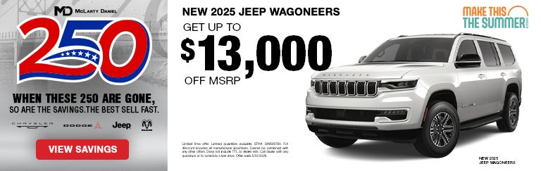 New 2025 Jeep Wagoneer