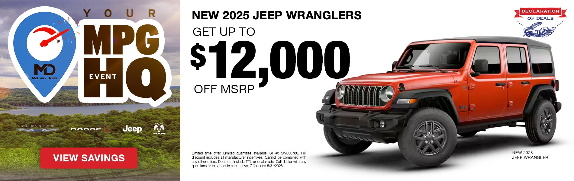 New Jeep Wranglers