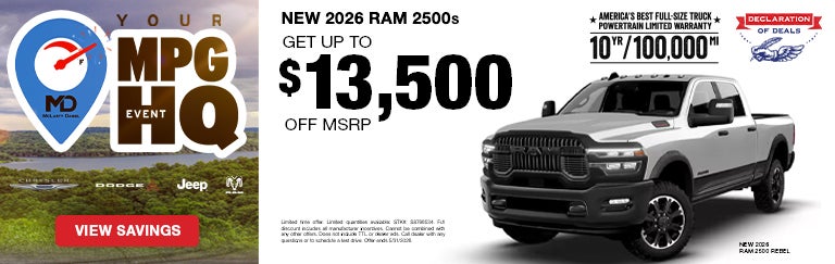 New RAM 2500HD Trucks