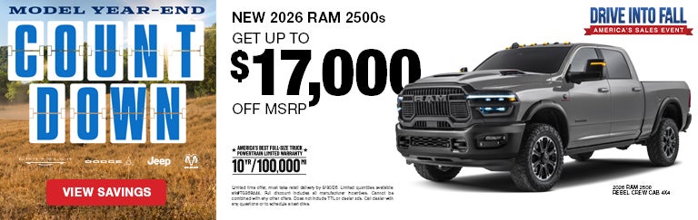 New RAM 2500