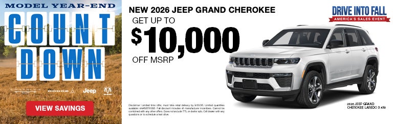 New 2026 Jeep Grand Cherokee